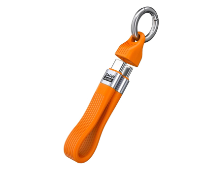 Kabel Mobile Origin Keychain Cable 40Gbps 8K USB-C CB17 240W Orange